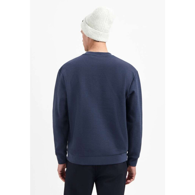 No Excess Sweater crewneck relief melange night 29100905-078 large