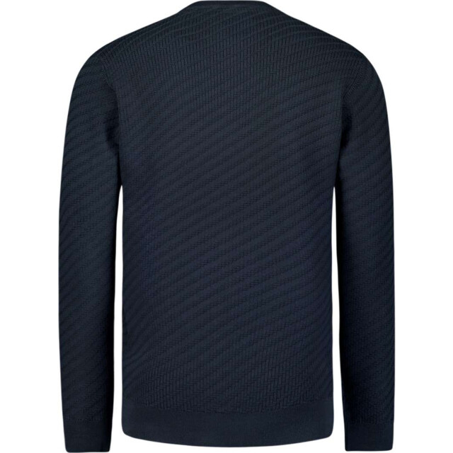 No Excess Pullover crewneck jacquard solid night 29230916-078 large