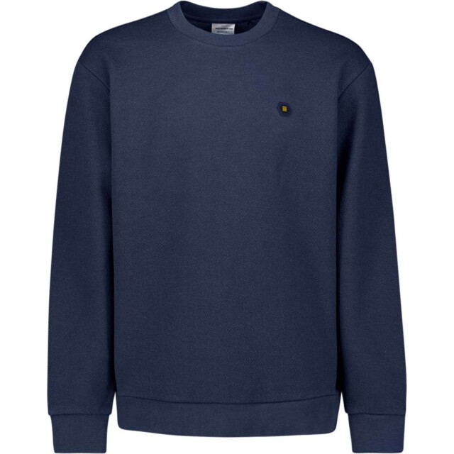 No Excess Sweater crewneck relief melange night 29100905-078 large