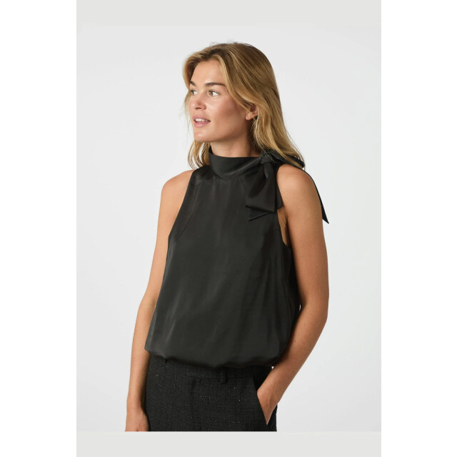 Neo Noir veda drapy satin top 166605 100 black 06010.990.0046 large Neo Noir veda drapy satin top 166605 100 black 06010.990.0046 large