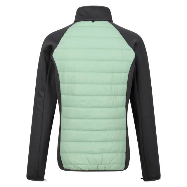 Regatta Dames carletta viii 2 in 1 waterdichte jas UTRG9459_quietgreensealgrey large
