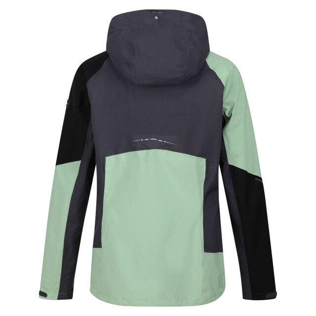 Regatta Dames carletta viii 2 in 1 waterdichte jas UTRG9459_quietgreensealgrey large