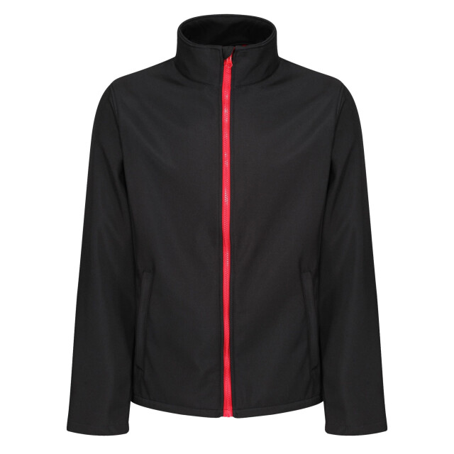 Regatta Regatta heren ablaze printable softshell jas UTRG3560_blackclassicred large