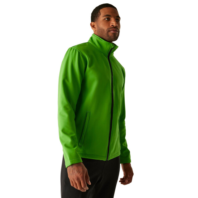 Regatta Regatta heren ablaze printable softshell jas UTRG3560_extremegreenblack large
