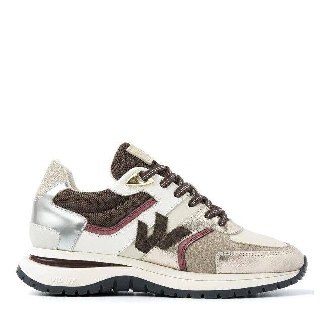 VIA VAI Usher davina metallic lage sneakers dames 62329-01-316 large