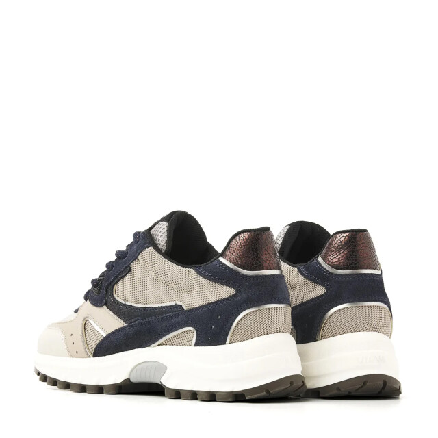 VIA VAI Danae vicky zanza combi blue lage sneakers dames 62297-03-603 large