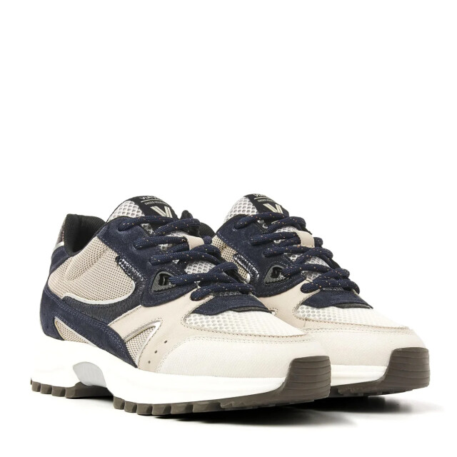 VIA VAI Danae vicky zanza combi blue lage sneakers dames 62297-03-603 large