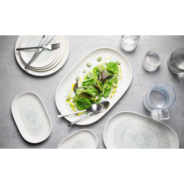 ID Fine Pizzabord glacier porselein 32 cm set van 2 3296219 large