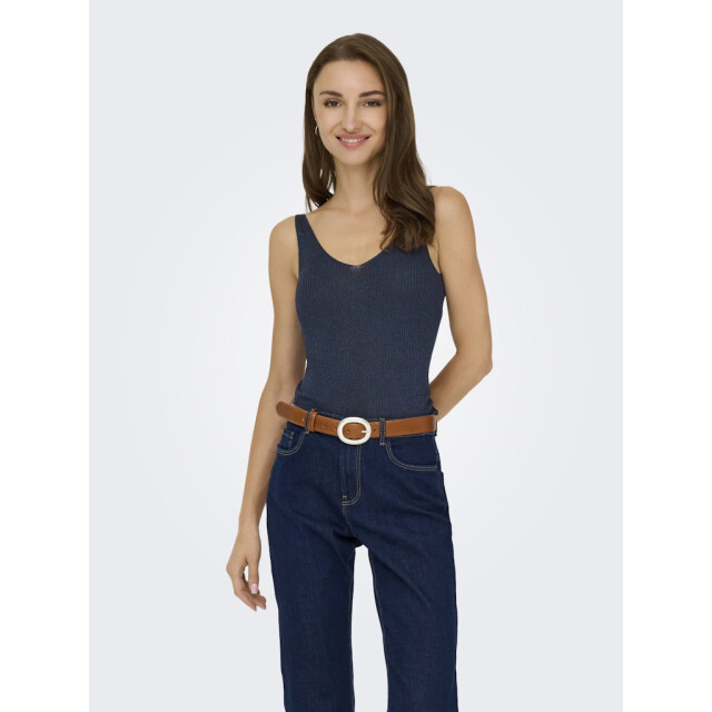 Jacqueline de Yong Jdybodilla lurex sl top knt navy 4349.37.0028 large