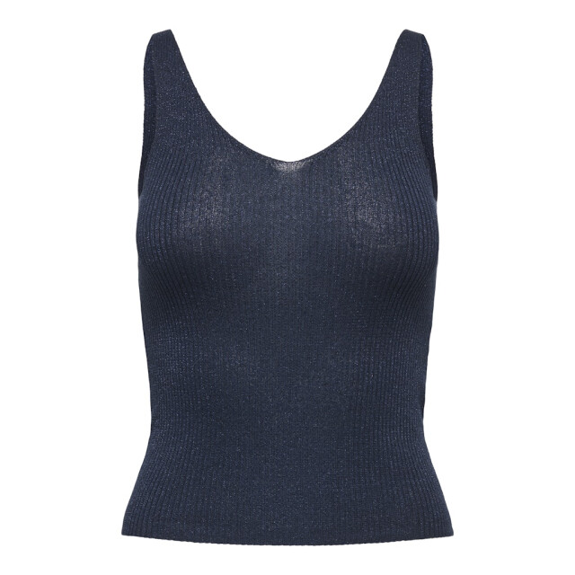Jacqueline de Yong Jdybodilla lurex sl top knt navy 4349.37.0028 large