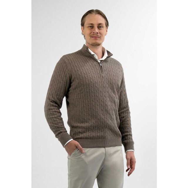 Vercate Half zip cashmere blend - VC-HZ-CMB-TP large