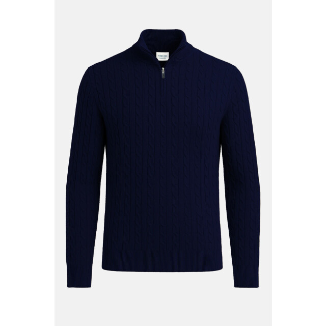 Vercate Half zip cashmere blend - VC-HZ-CMB-DBL large