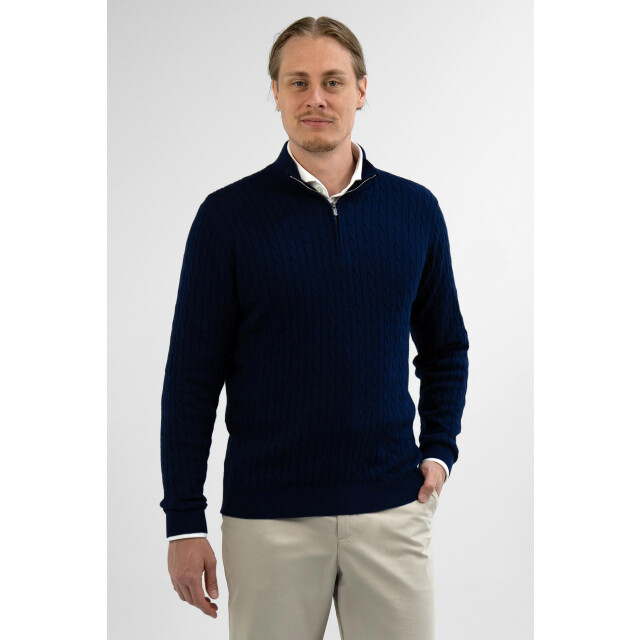 Vercate Half zip cashmere blend - VC-HZ-CMB-DBL large