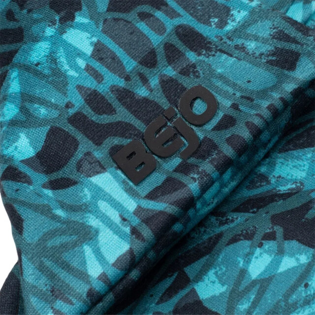 Bejo Kinder/kids noian geometrische muts UTIG5555_blackblue large