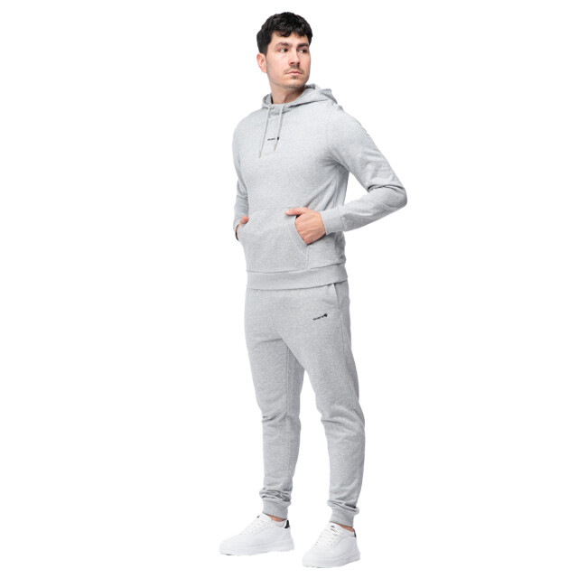 Iguana Heren iben logo hoodie UTIG5718_coldlightgreymelange large