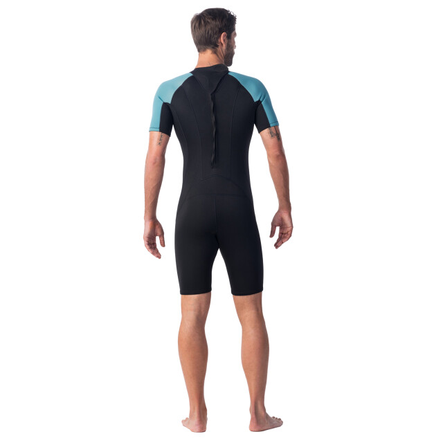Aquawave Heren surfi neopreen wetsuit UTIG5728_blackteal large