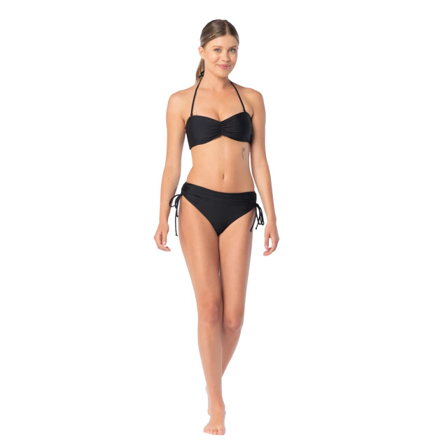 Aquawave Dames bikinitop met ruches UTIG5765_black large