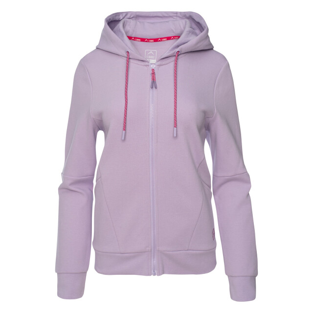 Elbrus Dames agnat full zip hoodie UTIG5803_pastellilac large