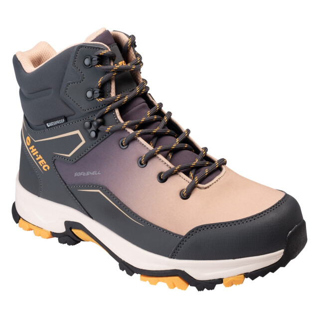 Hi-Tec Heren mikeno waterdichte halfhoge enkellaarzen UTIG5821_blackmidgreyyellow large