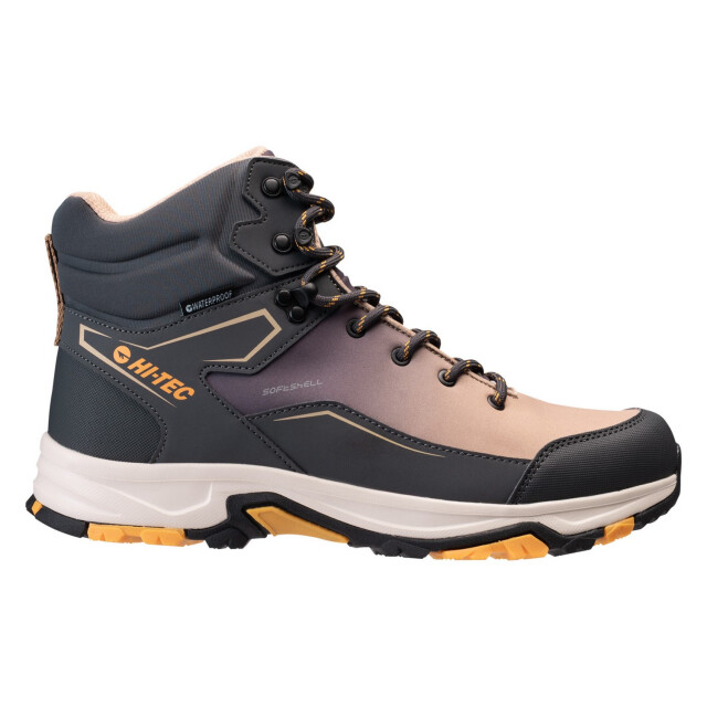 Hi-Tec Heren mikeno waterdichte halfhoge enkellaarzen UTIG5821_blackmidgreyyellow large