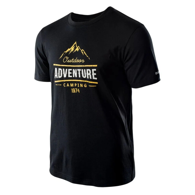 Hi-Tec Heren lore t-shirt UTIG5819_blackwhite large