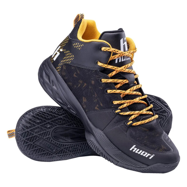 Huari Heren ardan basketbal schoenen UTIG3254_blackgoldenrod large