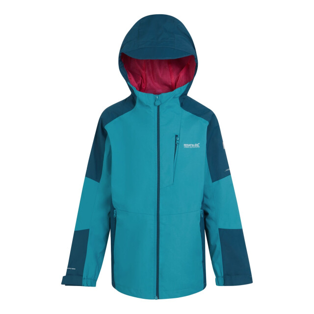Regatta Calderdale ii waterdichte jas voor kinderen/kinderen UTRG9741_tahoebluemoroccanblue large