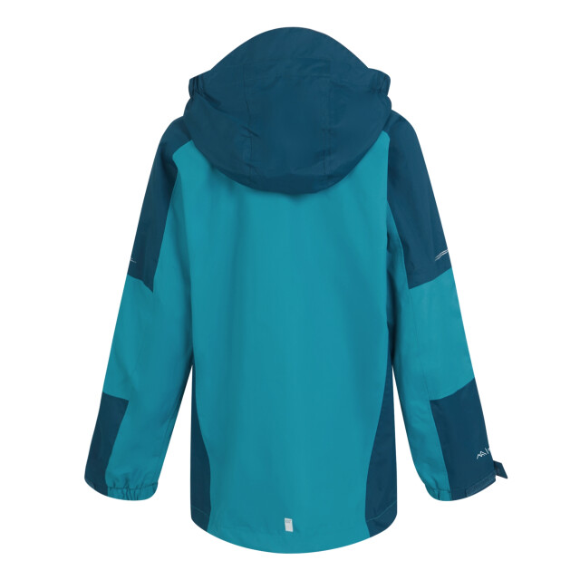 Regatta Calderdale ii waterdichte jas voor kinderen/kinderen UTRG9741_tahoebluemoroccanblue large