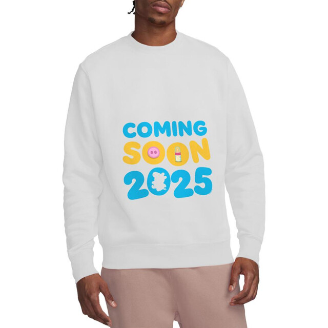 Peppa Pig Dames coming soon 2025 bump sweatshirt UTTV21377_white large
