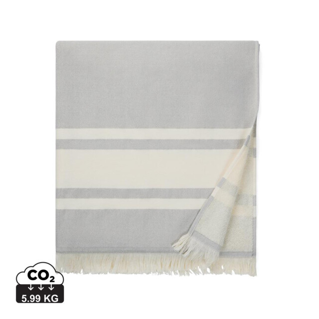 Vinga Tolo hammam badstof handdoek UTXD191_grey large