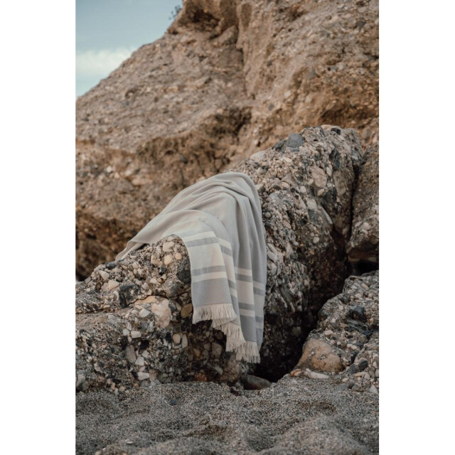 Vinga Tolo hammam badstof handdoek UTXD191_grey large