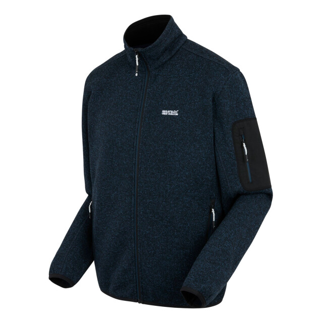 Regatta Heren newhill marl full zip fleecejack UTRG12182_oilgreen large