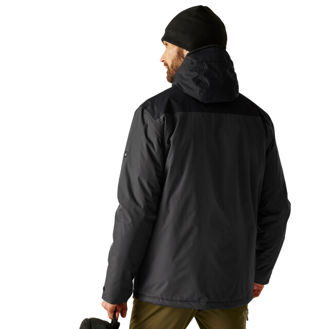 Regatta Heren thornridge geïsoleerde waterdichte jas UTRG12113_ashblack large