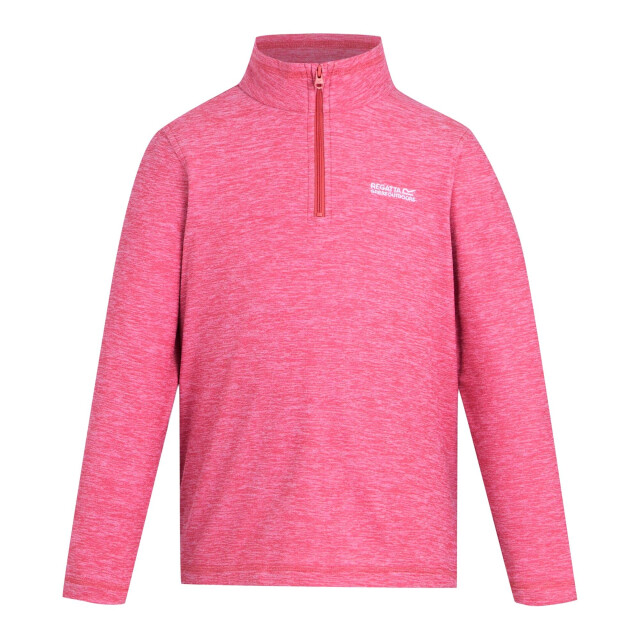 Regatta Kinder/kids hot shot quarter zip fleece top UTRG12100_pop large