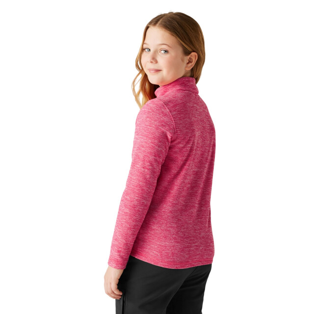 Regatta Kinder/kids hot shot quarter zip fleece top UTRG12100_pop large