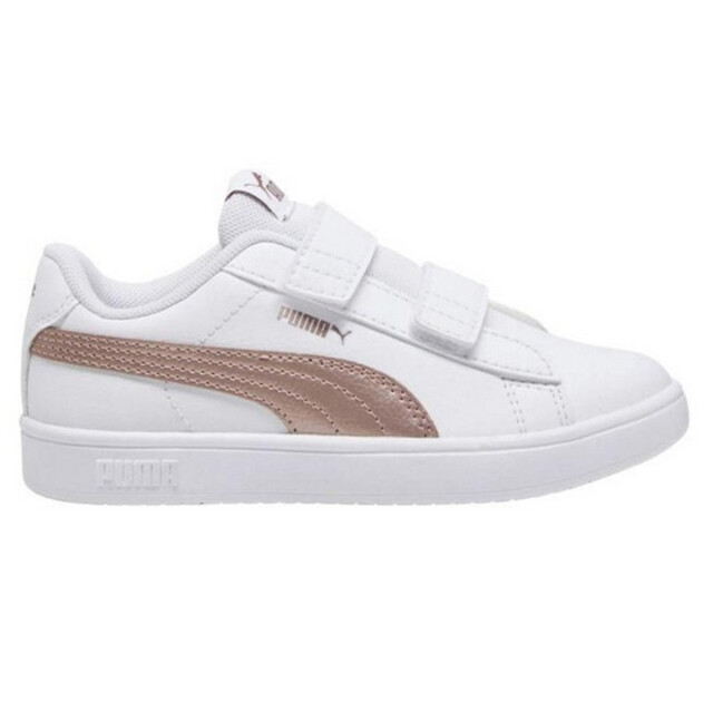 Puma Kinderen/kinderen rickie classic v ps ecologisch leren trainers UTPP6244_white large