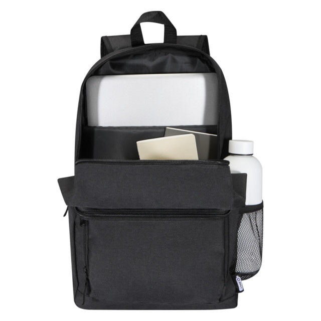 Avenue Grafiet deluxe 15.6in laptop rugzak UTPF1405_heathercharcoal large