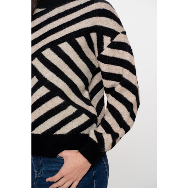 Geisha Pullover stripes ecru dessin 4219.08.0006 large