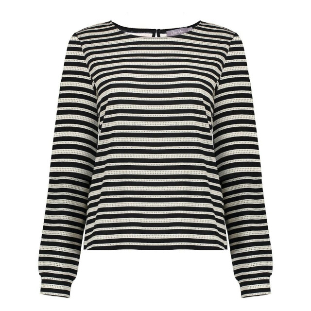 Geisha Top striped ajour dessin 4329.89.0002 large