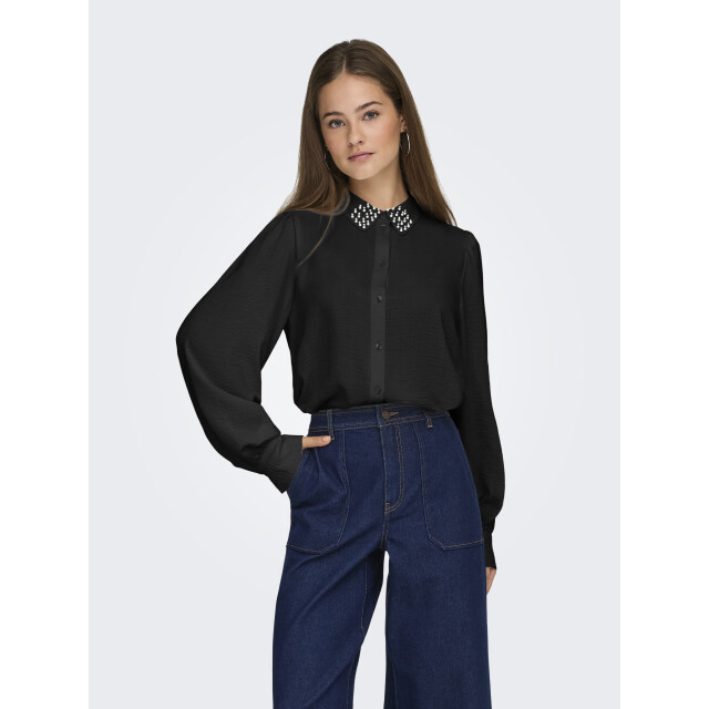 Jacqueline de Yong rachel life l/s beaded shirt wvn 15333539 - 06615.991.0133 large