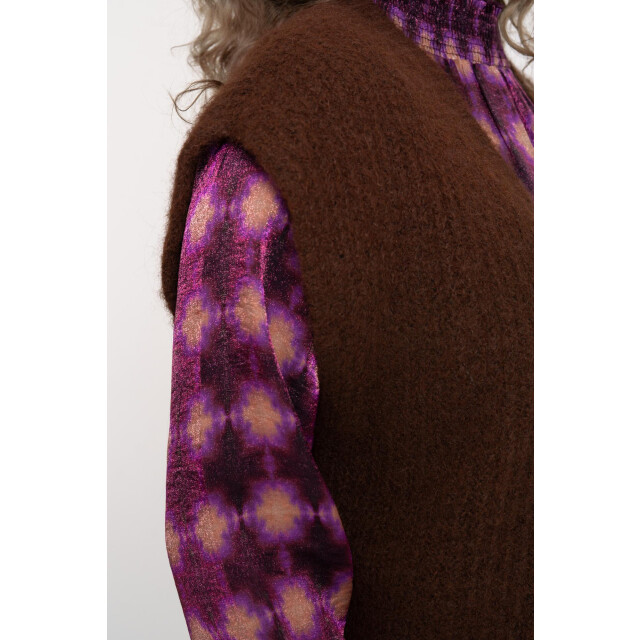 Geisha gilet hairy 54830-29 775 brown 06228.820.0048 large