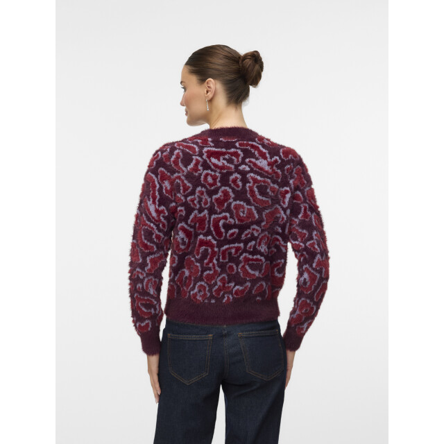 Vero Moda vmjungle ls o-neck pullover boo 10331525 winetasting 06712.680.0006 large