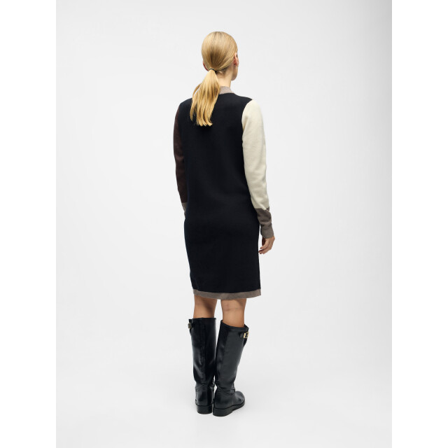 Object objray l/s knit dress aop noos 23040957 morel 06311.840.0003 large