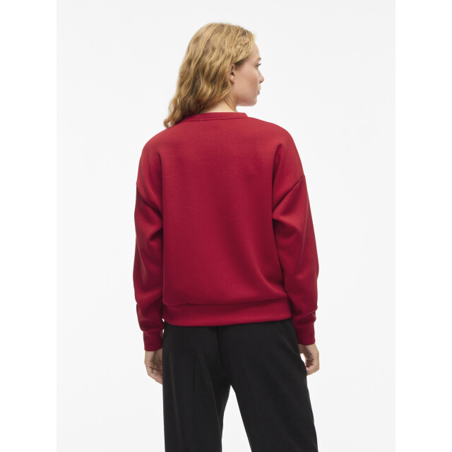 Vila vireflect be you o-neck l/s top 14110271 jester red 06721.640.0037 large