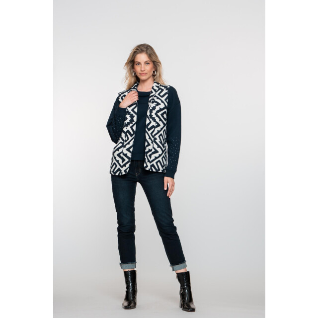 Geisha jeans turn-up 51808-10 880 dark blue black denim 06511.267.0138 large