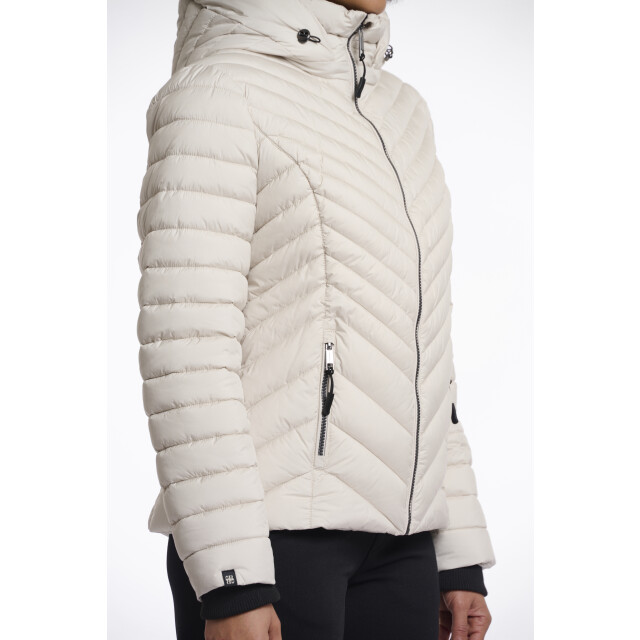 Rino & Pelle padded jacket with detachable hood erin.7002512 birch 06111.829.0070 large