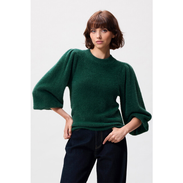 Catwalk Junkie 2504020800 fuzzy puff sleeve knit 2504020800 Fuzzy puff sleeve knit large