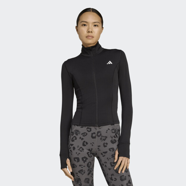 Adidas we zp thru jkt training t-shirt lange mouw dames - 072874_990-M large