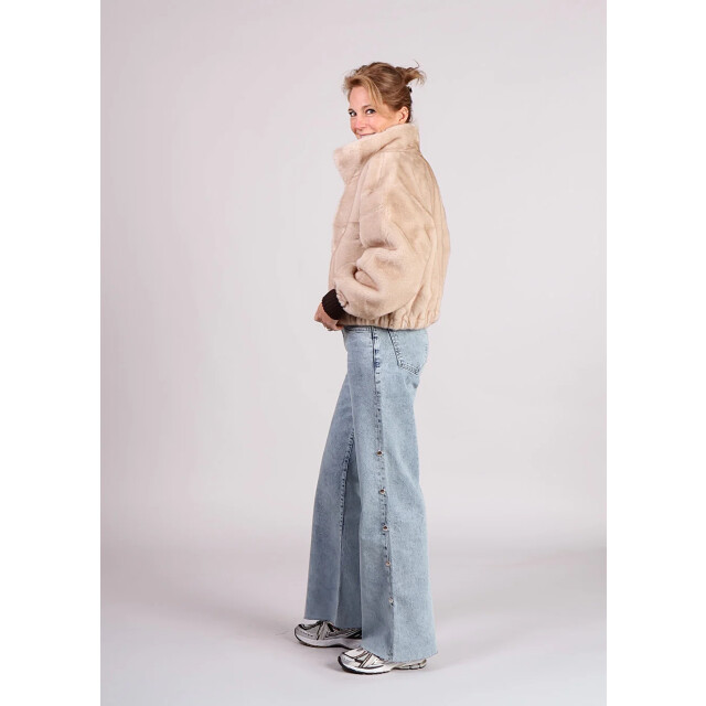 Homage to Denim Homage mid waist wide leg jeans h big studs 9608829862216 large