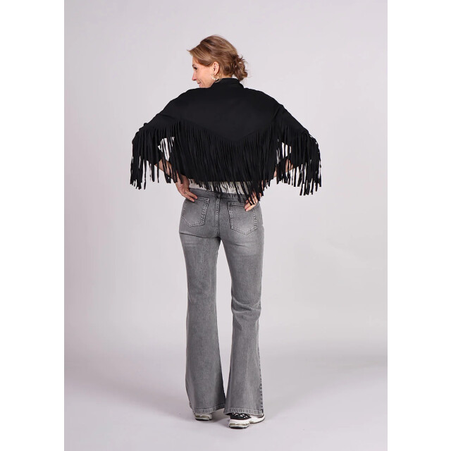 Studio Amaya Ilva jasje franjes suede 9614044660040 large